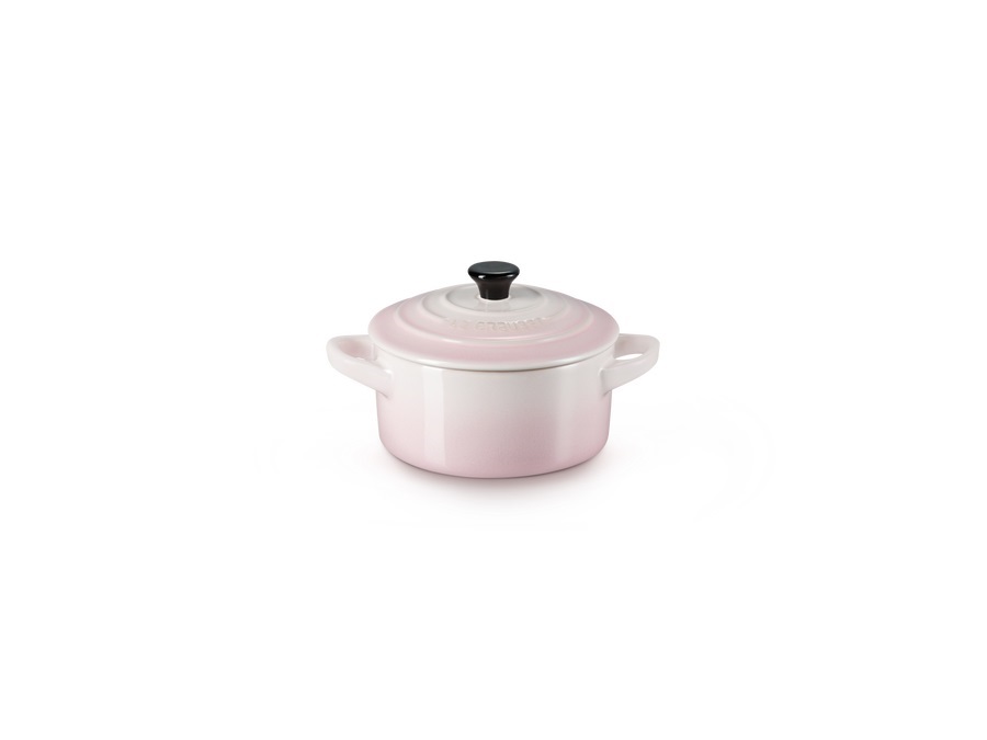 LE CREUSET Mini cocotte rotonda in gres vetrificato 10 cm - shell pink