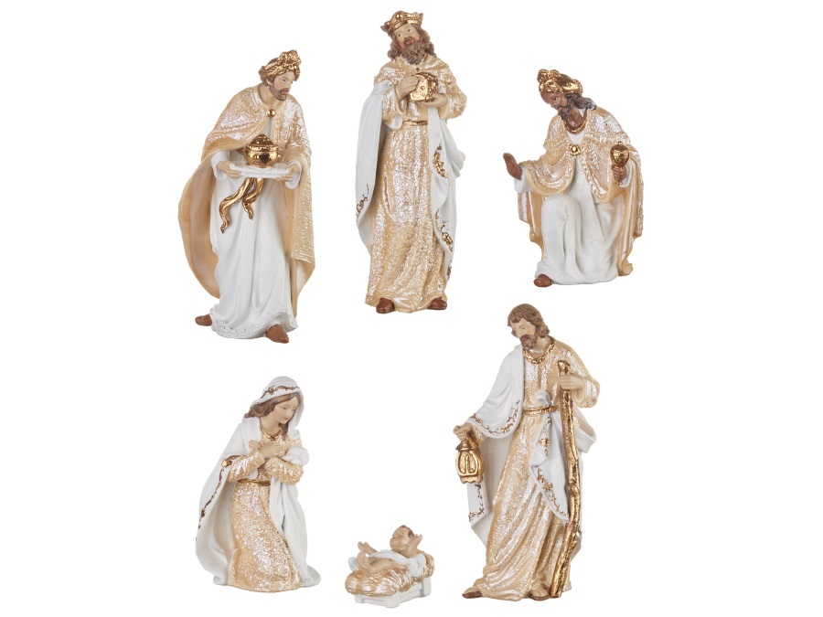 L'OCA NERA Miracolo prezioso, presepe set 6 pezzi