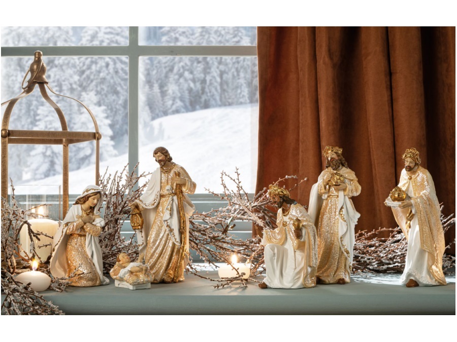 L'OCA NERA Miracolo prezioso, presepe set 6 pezzi