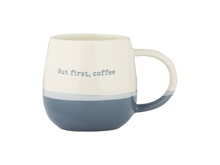 PRICE & KENSINGTON Mug, 34 cl, "But first, coffee"