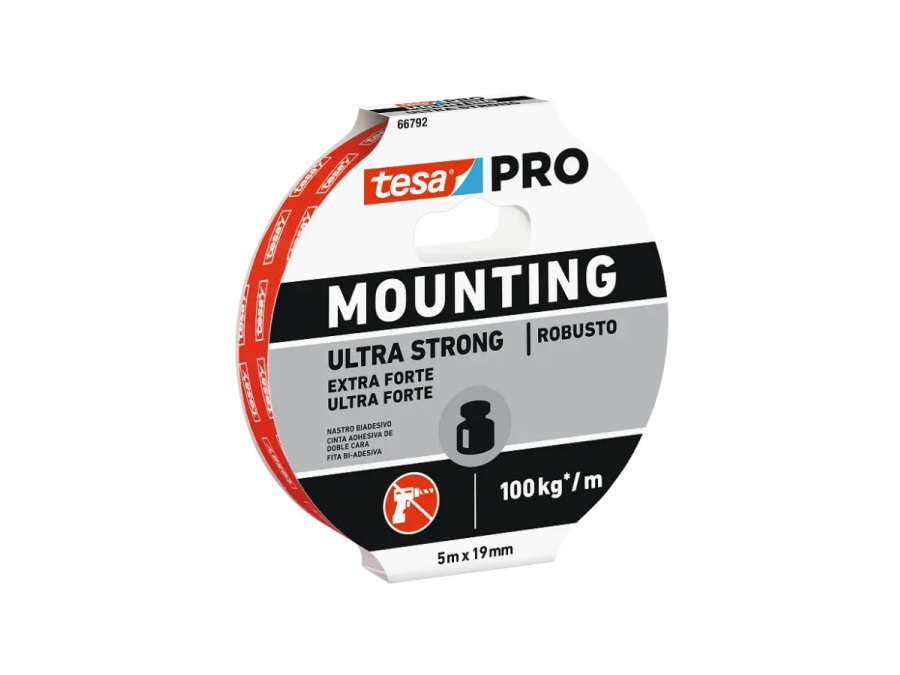 TESA Nastro 5 m x19 mm mounting pro