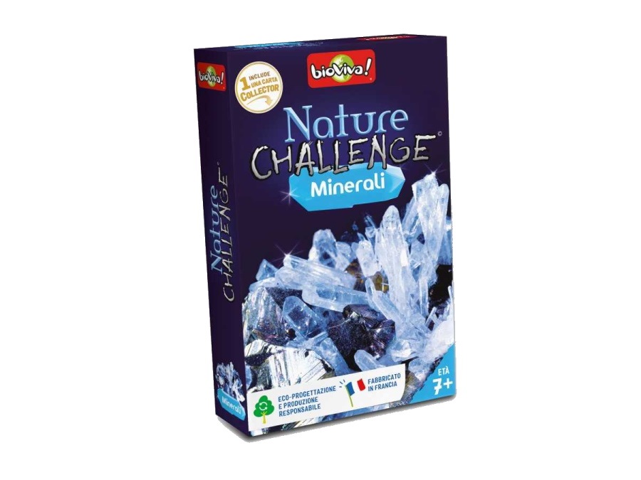 BIOVIVA Nature challange, mazzo di carte, minerali