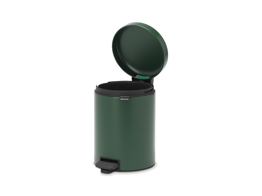 BRABANTIA Newicon a pedale pattumiera 5 litri - pine green