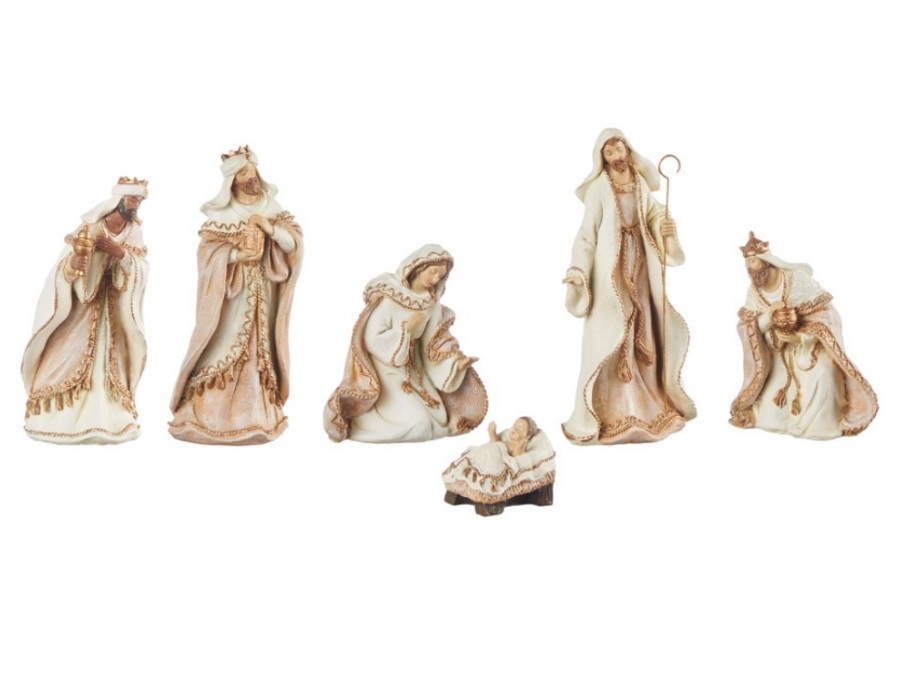 L'OCA NERA Notte silente, Presepe set 6 pezzi