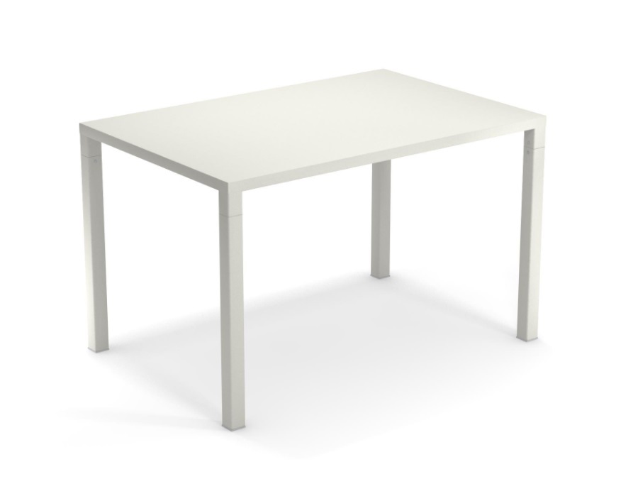 EMU Nova, tavolo rettangolare 120x80 bianco opaco 23
