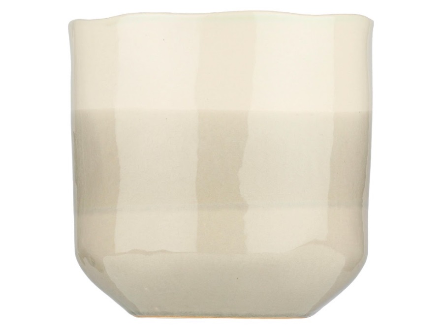 RITUALI DOMESTICI Nuance - beige, cachepot in gres, taglia L