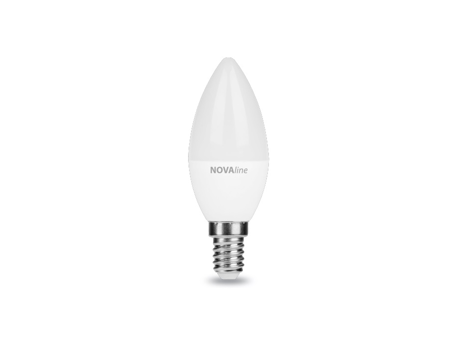 Nova line oliva led classic e14 - 7w - 400k - 806 lm