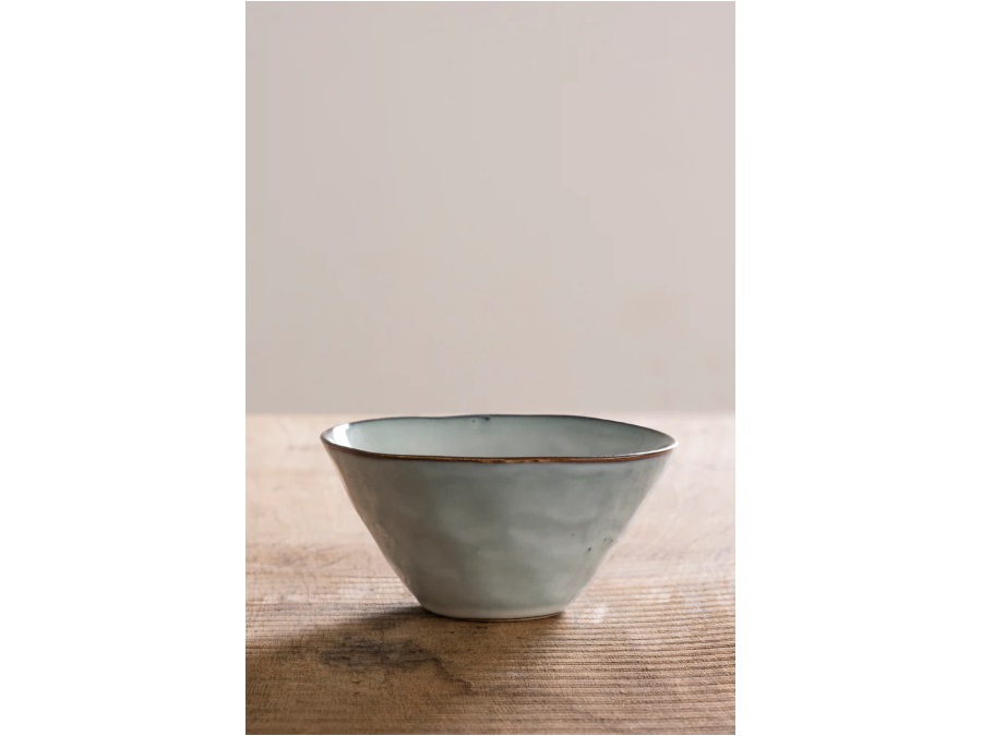 DUTCH ROSE AMSTERDAM Organic blue, bowl Ø14xh7 cm