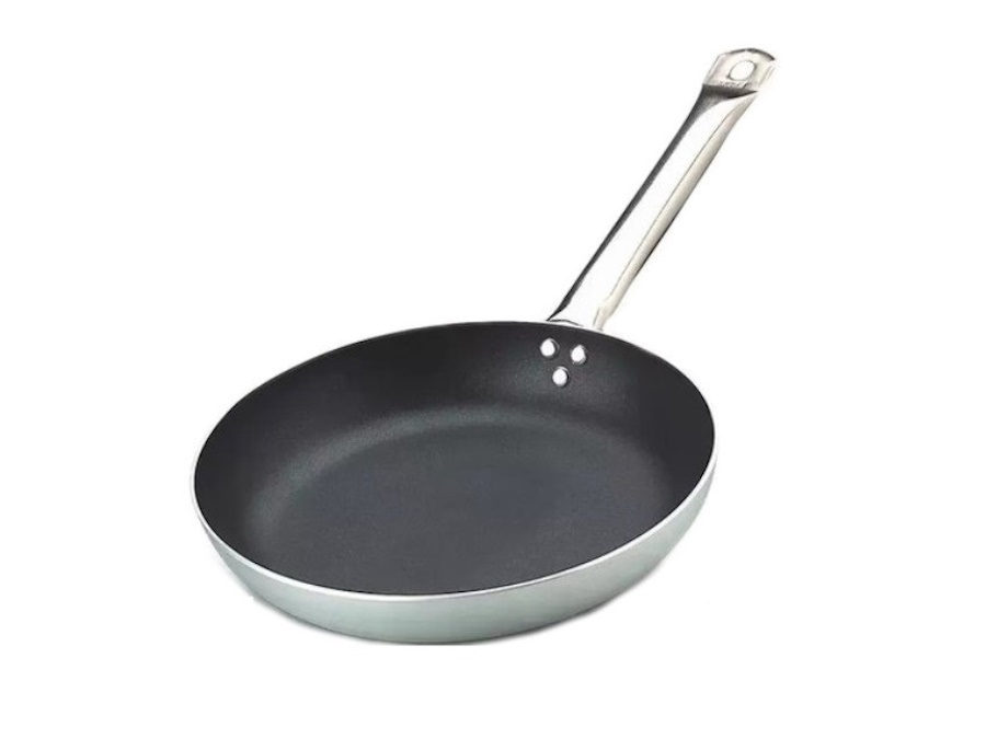 PENTOLE AGNELLI Padella 1964 alluminio BASIC NON-STICK manico acciaio - 28 Cm