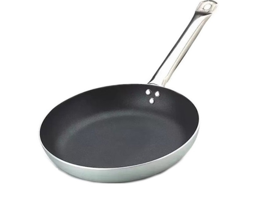 PENTOLE AGNELLI Padella 1964 alluminio BASIC NON-STICK manico acciaio - 36 Cm