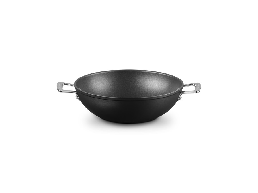 LE CREUSET Padella Wok in alluminio antiaderente, Ø28 cm