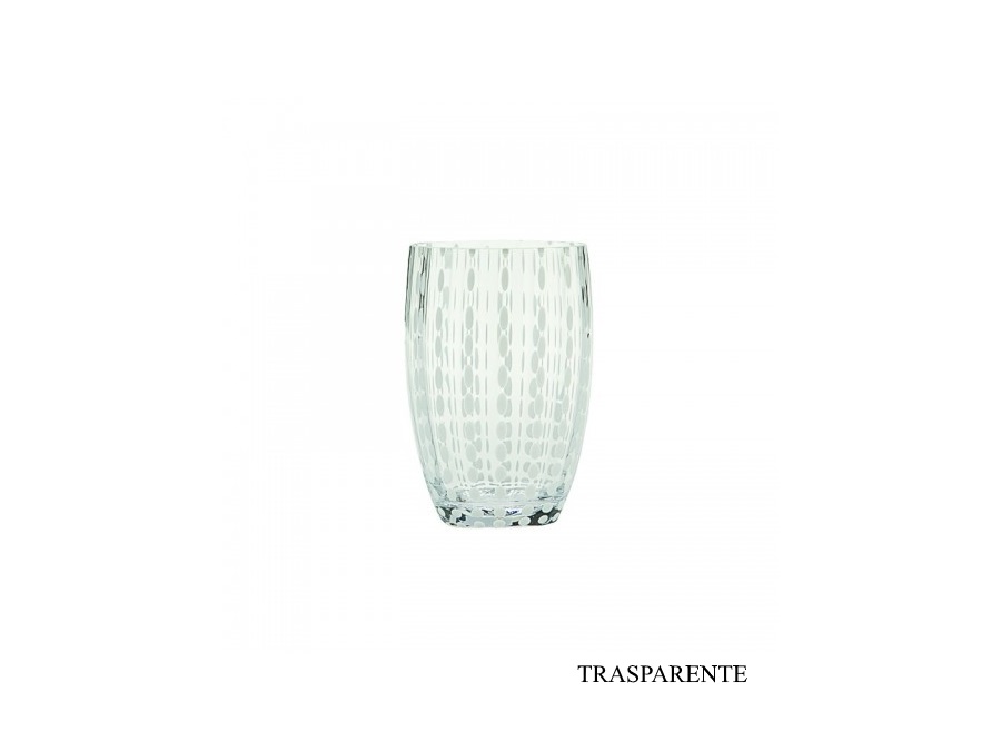 ZAFFERANO S.R.L. Perle, bicchiere tumbler 32 cl