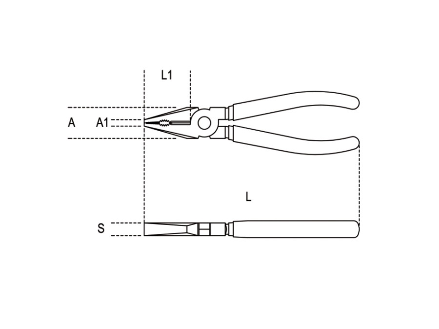 BETA UTENSILI PINZE UNIVERSALI A GRANDE EFFETTO MANICI RICOPERTI CON 2 STRATI DI PVC ANTISCIVOLO, FINITURA INDUSTRIALE - ART. 1150G