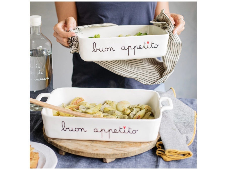 SIMPLE DAY LIVING & LIFESTYLE Pirofila Buon Appetito - 26(32)x18 cm