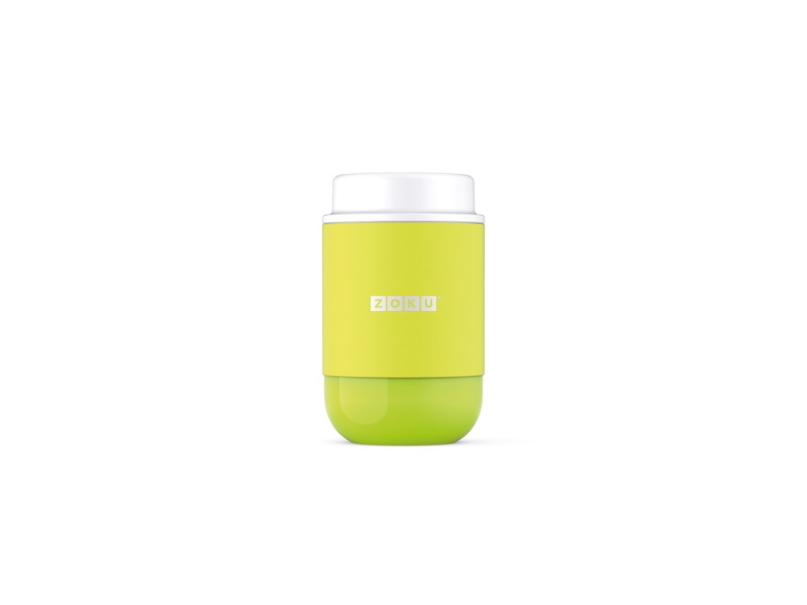 ZOKU Portavivande in acciaio inossidabile da 500 ml - verde chiaro