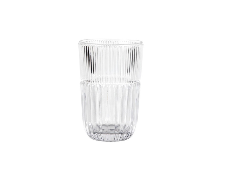 LIVELLARA S.R.L. Qualcosa d'antico, bicchiere tumbler alto trasparente 325 ml