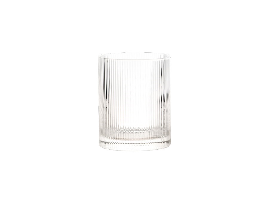 LIVELLARA S.R.L. Rigatino, tumbler trasparente