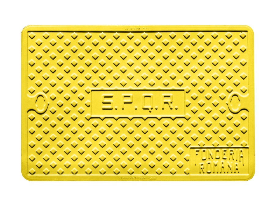 MEPRA S.P.A. Roma, tappetino multiuso street cover giallo 30x45 cm