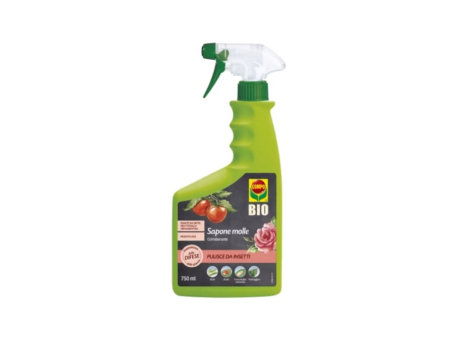 COMPO Sapone molle, pronto uso, spray, 750 ml