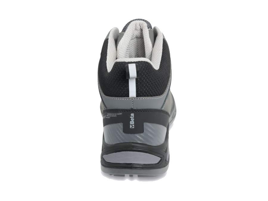 BETA UTENSILI Scarpa alta FitEvolution, in nabuk idrorepellente, grigio