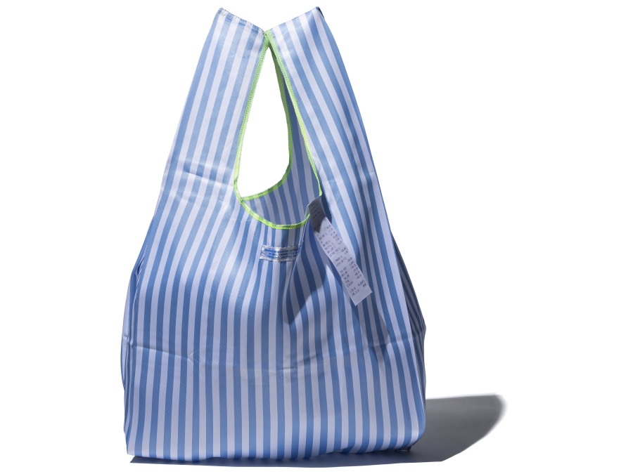 NOVITA' HOME School tie fabric, borsa, azzurro/bianco