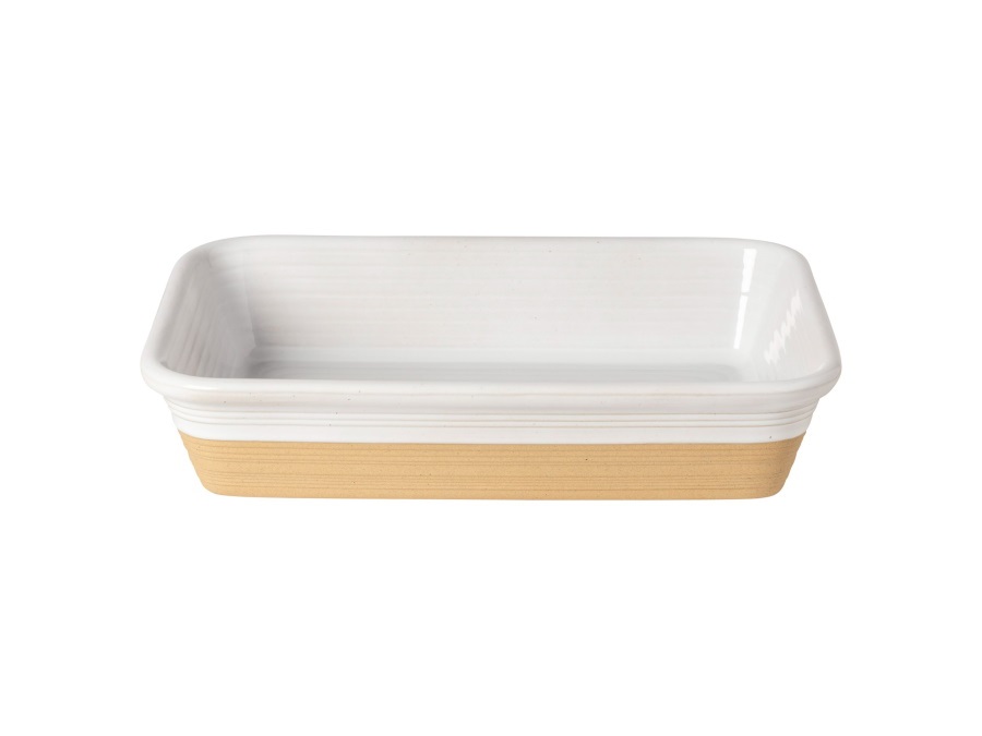 CASAFINA Scotia white, rectangular baker, 36,2x25,6x7,6h cm