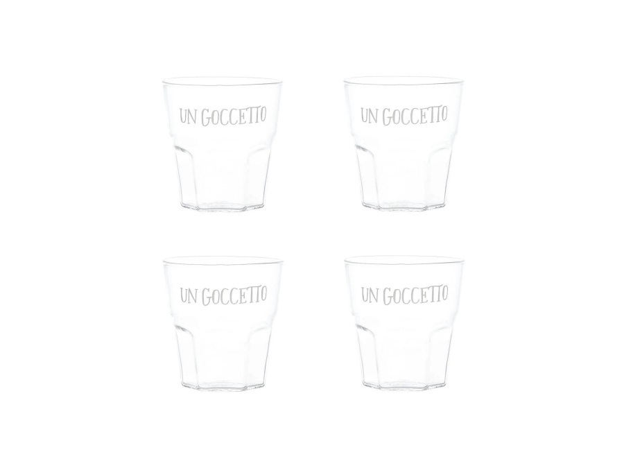 Set 4 bicchierini liquore Un Goccetto — Simple Day