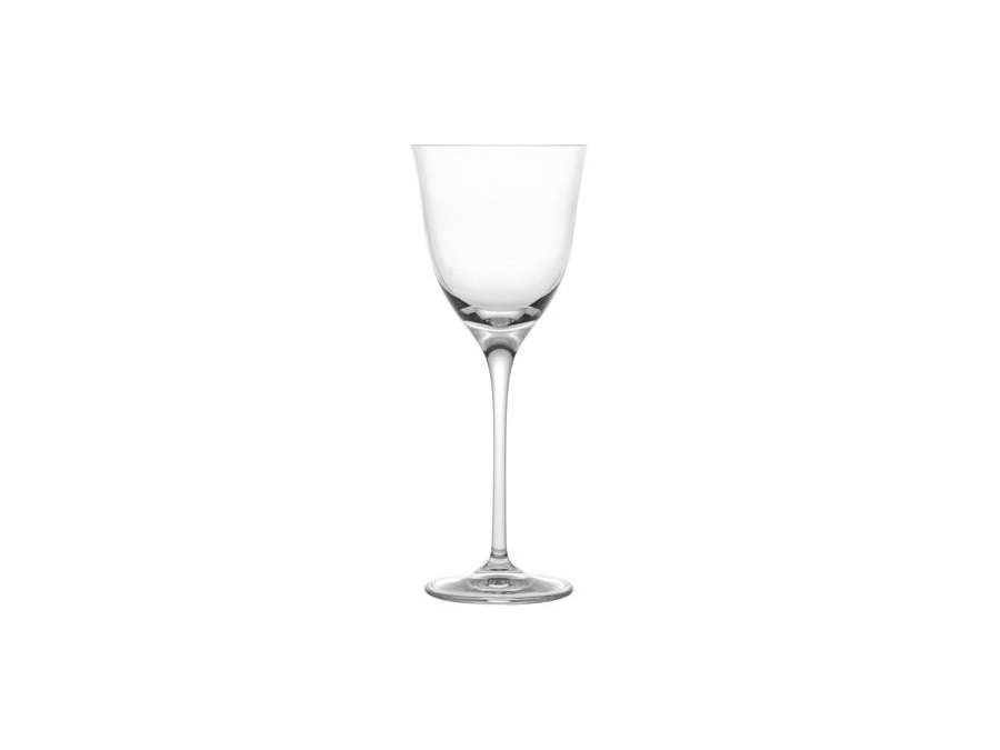 Brandani gift group s.a.s. set 6 calici carezza crystal glass, ø 8