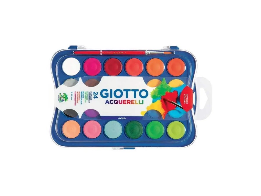 GIOTTO Set acquerelli, 24 pz