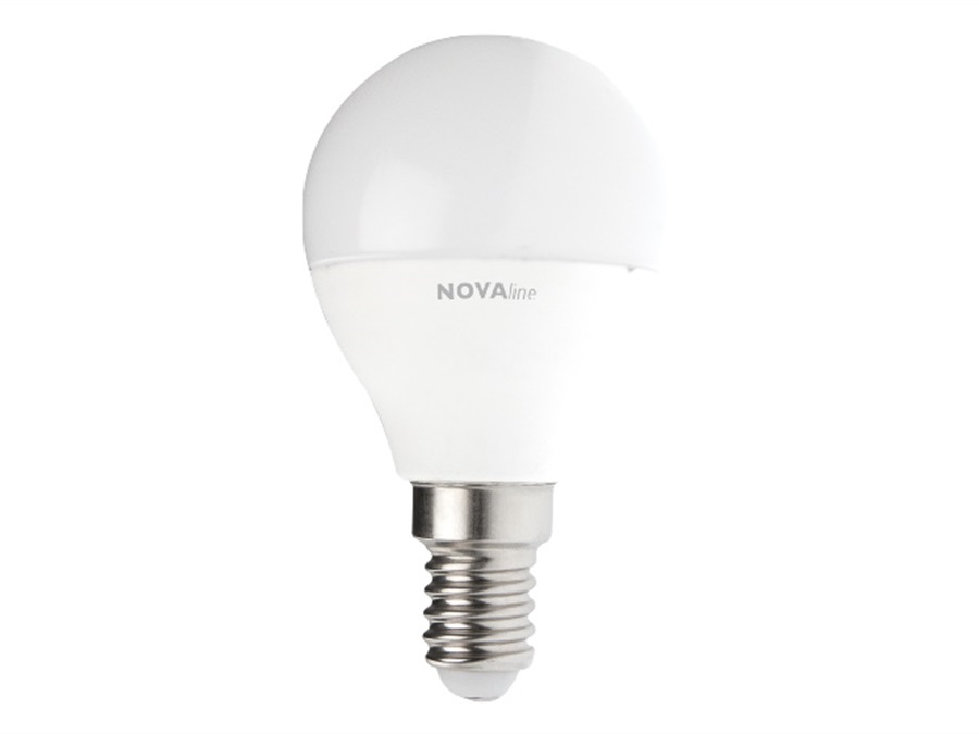 NOVA LINE sfera a led e14 - 8w- 4000k - 806 lm