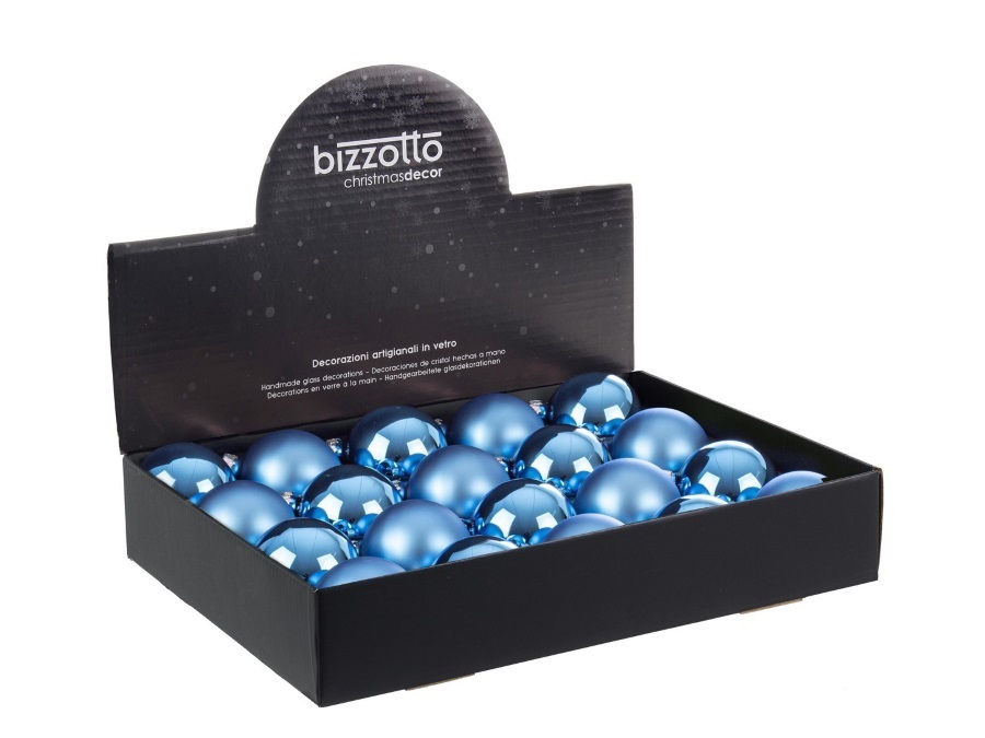 BIZZOTTO Sfera in vetro malibu Ø 6 cm, colori assortiti