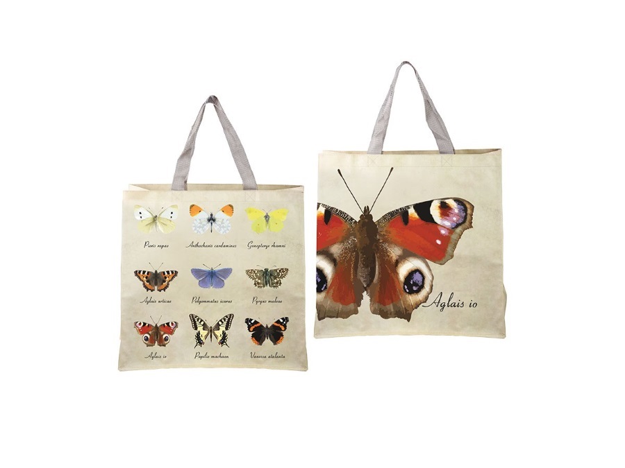 ESSCHERT DESIGN Shopping bag fantasia farfalle