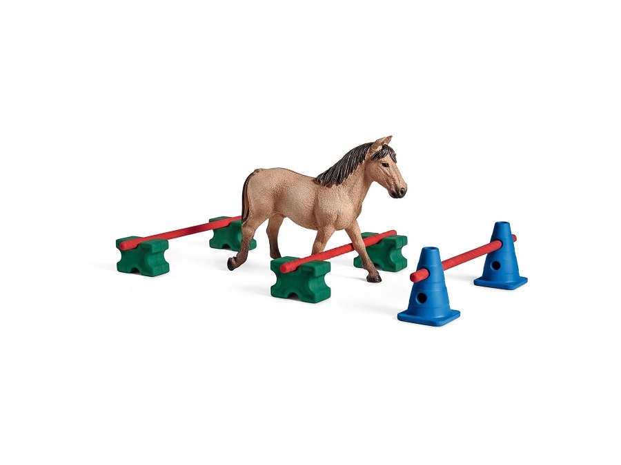 SCHLEICH Slalom per pony