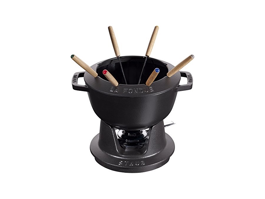 STAUB Staub Set Fonduta Gourmet Cm 20 Nero