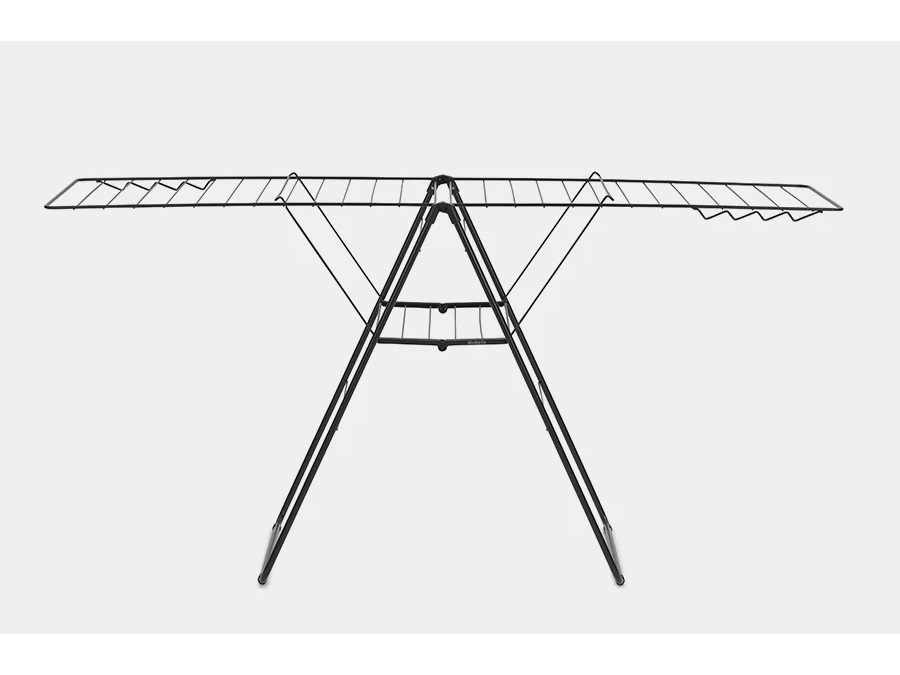 BRABANTIA Stendibiancheria HangOn nero opaco, 25 m