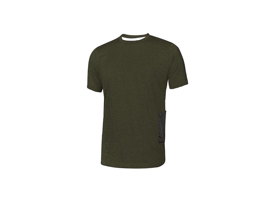 UPOWER T-shirt road dark green