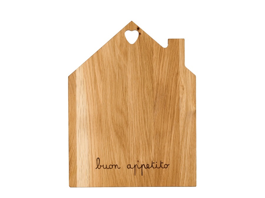 SIMPLE DAY LIVING & LIFESTYLE Tagliere casa Buon Appetito 23x30 cm