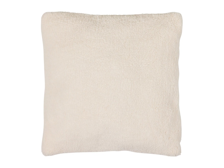 NOVITA' HOME Teddy - Cuscino Bianco Soft Touch