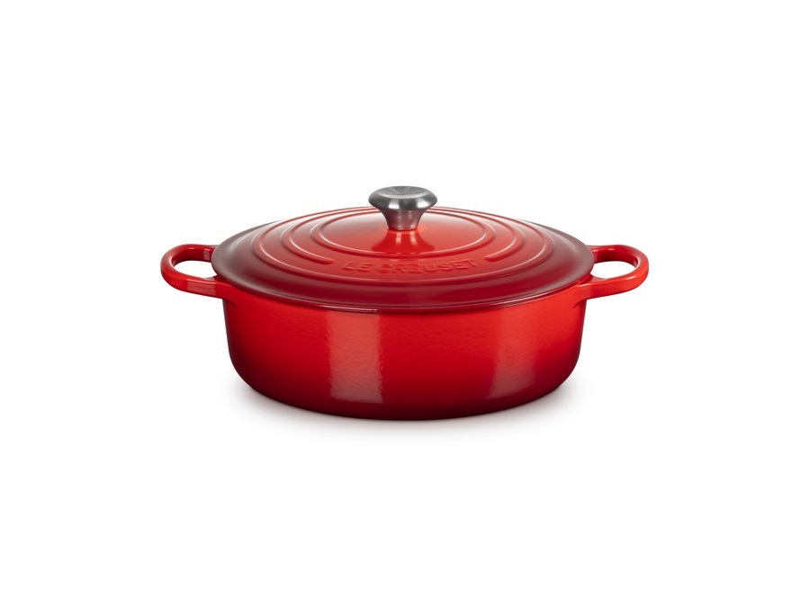 LE CREUSET Tegame risotto Evolution in ghisa vetrificata 30cm - ciliegia