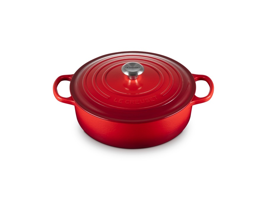 LE CREUSET Tegame risotto Evolution in ghisa vetrificata 30cm - ciliegia