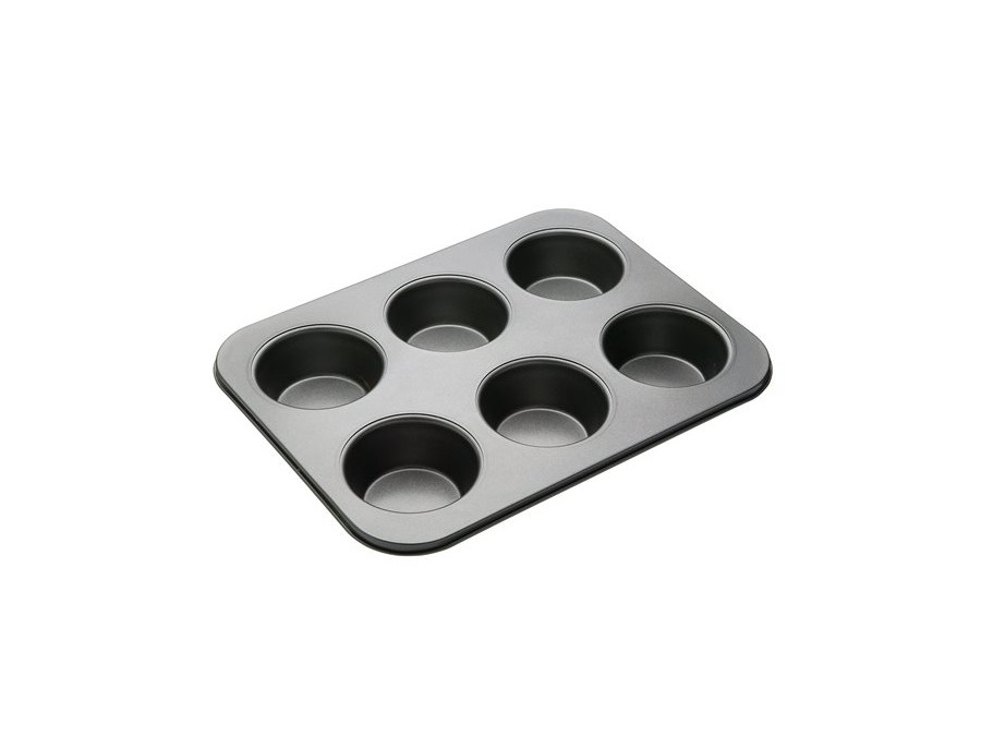 KITCHENCRAFT Teglia per 6 muffin, 35 x 26 cm