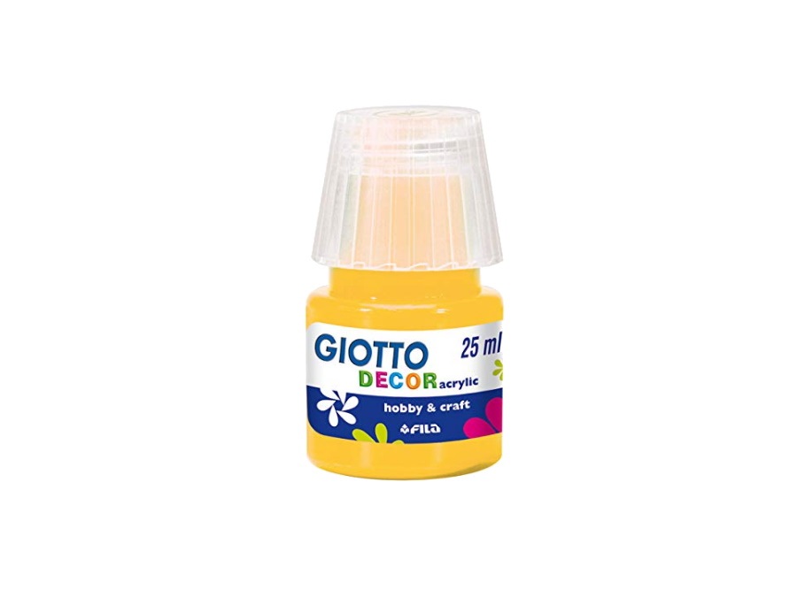 GIOTTO Tempera acrilica, giallo/oro, 25 ml