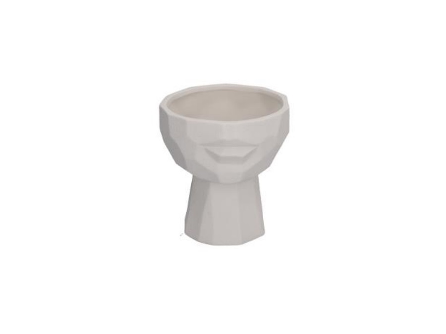 RITUALI DOMESTICI Testaquadra, vaso decorativo m Ø13 h14 cm