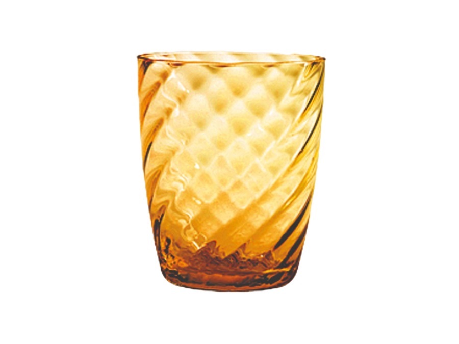 ZAFFERANO S.R.L. Torson, bicchiere tumbler ambra 32 cl