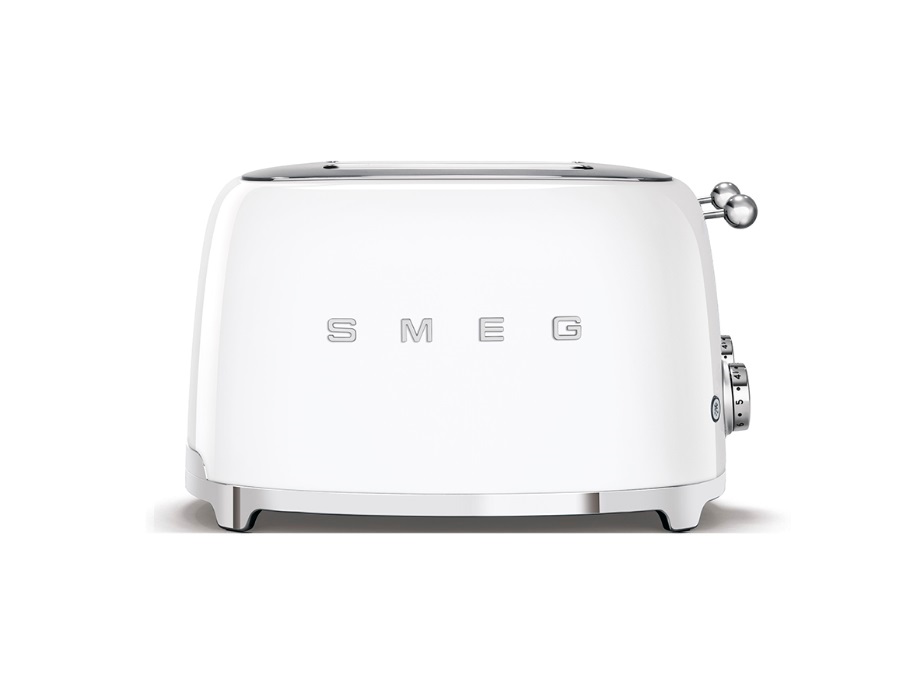 SMEG TOSTAPANE TOASTER 4X4 FETTE BIANCO ANNI '50 SMEG