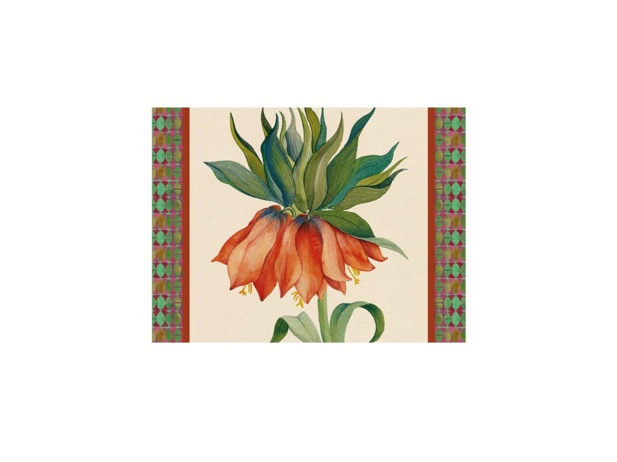 L'OCA NERA Tovaglietta rigida avorio 39x29,5 cm - Fritillaria