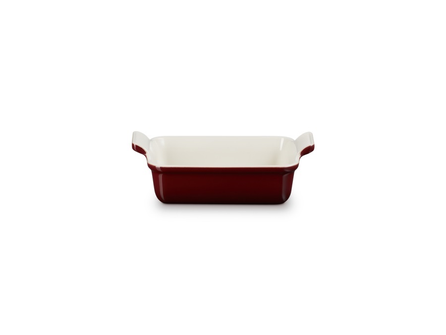 LE CREUSET Tradition, Pirofila rettangolare 19 cm in gres vetrificato - rhone