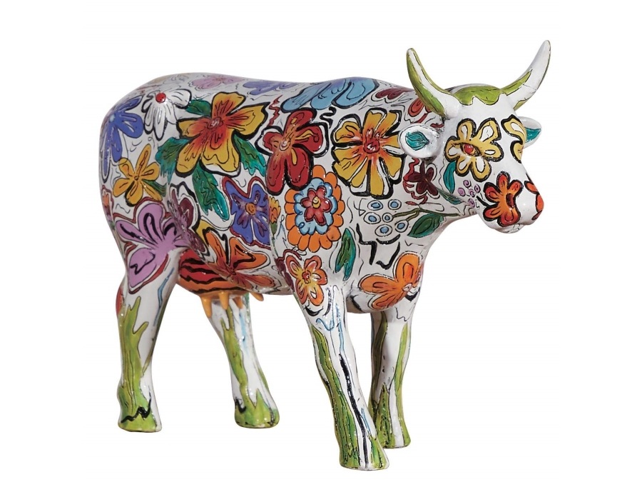 COWPARADE Vaca floral