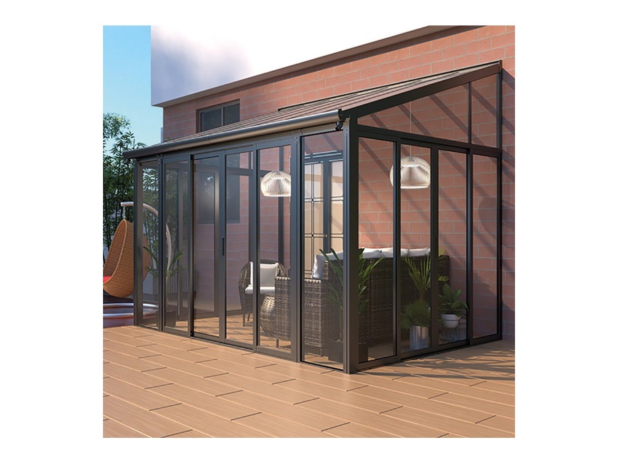 VERDELOOK Veranda 292x428x312h cm, grigio