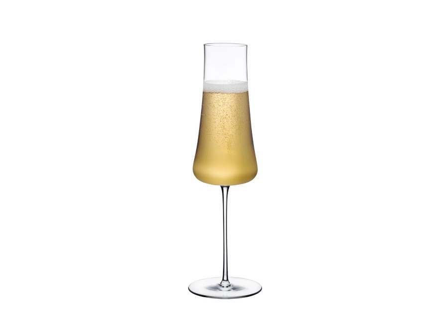 NUDE GLASS Volcano, calice champagne 300 cc